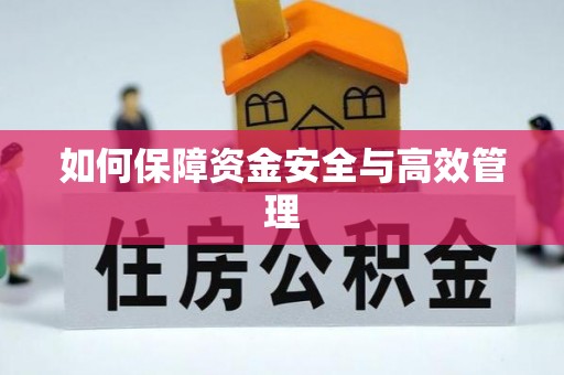 砚山如何保障资金安全与高效管理