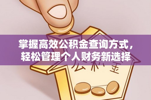 砚山掌握高效公积金查询方式，轻松管理个人财务新选择